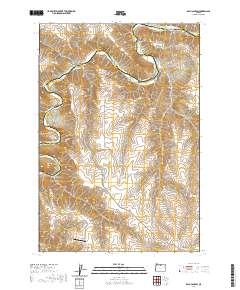 Esau Canyon 2020 topographic map thumbnail