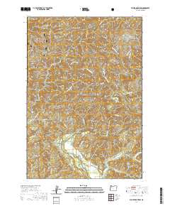 Euchre Mountain 2020 topographic map thumbnail