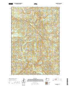 Fanno Ridge 2020 topographic map thumbnail