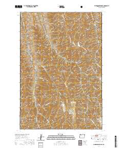 Fingerboard Saddle 2020 topographic map thumbnail