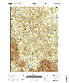 Firestone Butte 2020 topographic map thumbnail