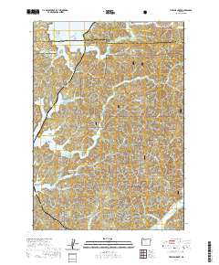 Fivemile Creek 2020 topographic map thumbnail