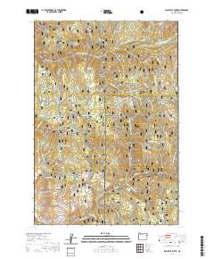 Flagstaff Butte 2020 topographic map thumbnail