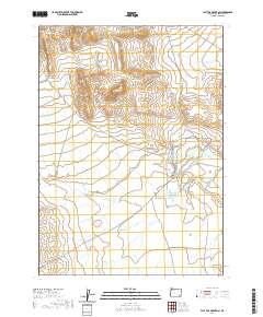 Flat Top Mountain 2020 topographic map thumbnail