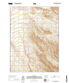 Flat Top Mountain SE 2020 topographic map thumbnail