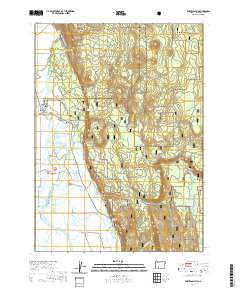 Fort Klamath 2020 topographic map thumbnail