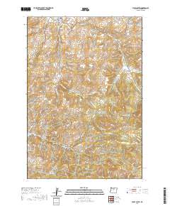 Fossil South 2020 topographic map thumbnail