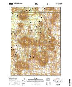Fox Butte 2020 topographic map thumbnail