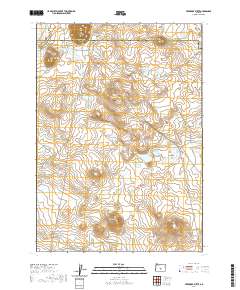 Frederick Butte 2020 topographic map thumbnail