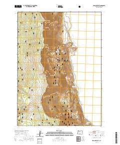 Fremont Point 2020 topographic map thumbnail