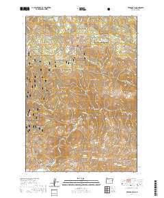 French Gulch 2020 topographic map thumbnail