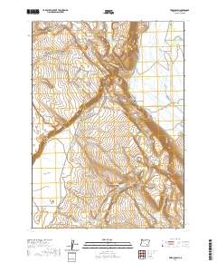 Frenchglen 2020 topographic map thumbnail