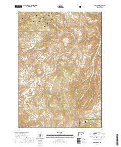 Funny Butte 2020 topographic map thumbnail