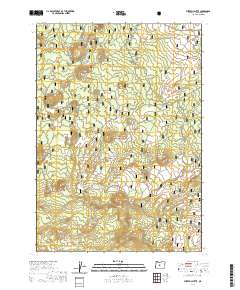 Fuzztail Butte 2020 topographic map thumbnail
