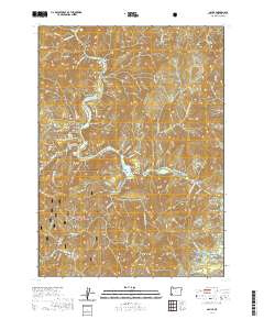 Galice 2020 topographic map preview