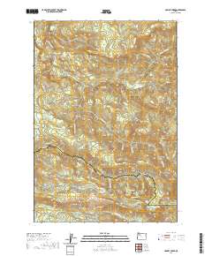 Gawley Creek 2020 topographic map thumbnail
