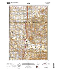Gladstone 2020 topographic map thumbnail