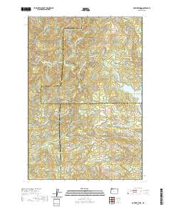 Gobblers Knob 2020 topographic map thumbnail
