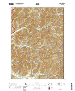 Golden 2020 topographic map thumbnail