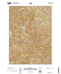 Golden Falls 2020 topographic map thumbnail