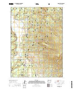 Gordon Lake 2020 topographic map thumbnail