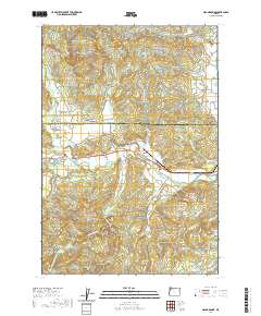 Grand Ronde 2020 topographic map thumbnail