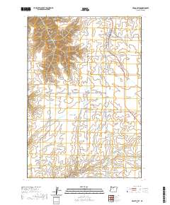 Grass Valley 2020 topographic map thumbnail