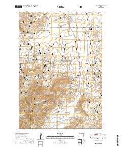 Gray Butte 2020 topographic map thumbnail