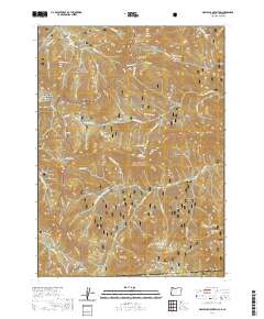Grayback Mountain 2020 topographic map thumbnail