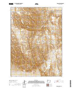 Groan Canyon 2020 topographic map thumbnail