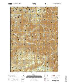 Groundhog Mountain 2020 topographic map thumbnail
