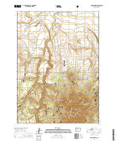 Hager Mountain 2020 topographic map thumbnail