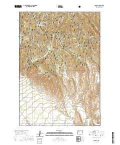Halfway 2020 topographic map thumbnail