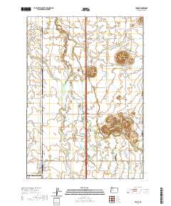Halsey 2020 topographic map thumbnail