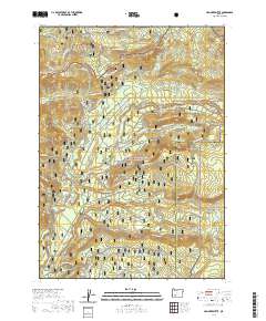 Hamaker Butte 2020 topographic map thumbnail