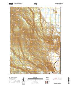 Hamaker Mountain 2020 topographic map thumbnail