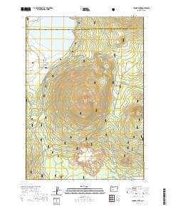 Hamner Butte 2020 topographic map thumbnail