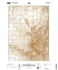 Hampton Butte 2020 topographic map thumbnail