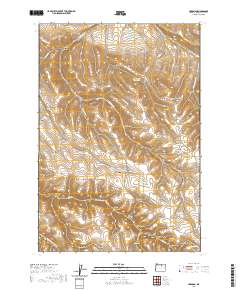 Hardman 2020 topographic map thumbnail