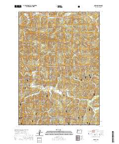 Harlan 2020 topographic map thumbnail