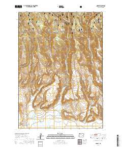 Harney 2020 topographic map thumbnail