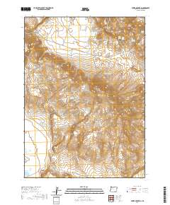 Hawks Mountain 2020 topographic map thumbnail