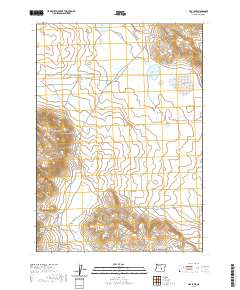 Hay Lake 2020 topographic map thumbnail