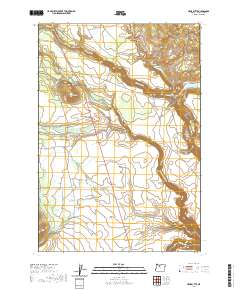 Hehe Butte 2020 topographic map thumbnail
