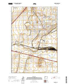 Hermiston 2020 topographic map thumbnail