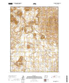 Hogback Butte 2020 topographic map thumbnail
