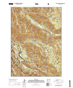 Mount David Douglas 2020 topographic map thumbnail