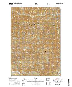 Mount Hagan 2020 topographic map thumbnail
