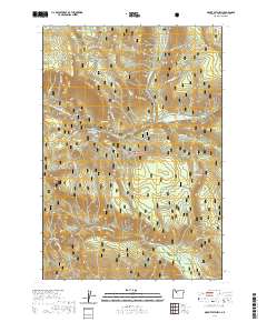 Mount Mitchell 2020 topographic map thumbnail