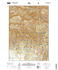 Mount Pisgah 2020 topographic map thumbnail